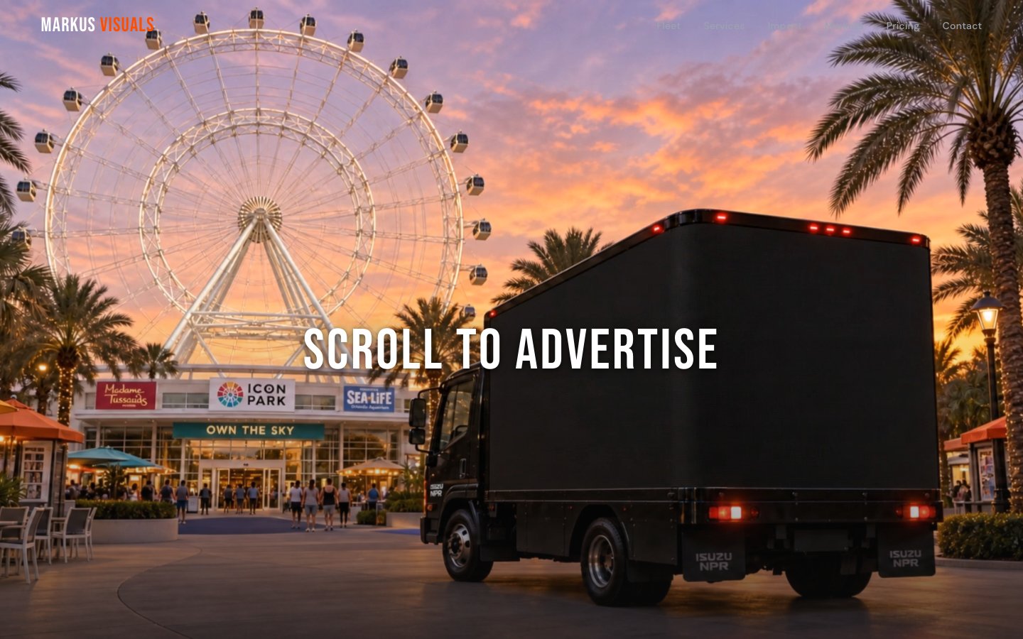 Markus Visuals mobile LED billboard advertising